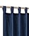 KOUFALL 108 Inch Curtains Linen 2 Panels Set Semi Sheer Floor to Ceiling Curtains for Living RoomNavy Blue