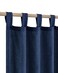 KOUFALL 108 Inch Curtains Linen 2 Panels Set Semi Sheer Floor to Ceiling Curtains for Living RoomNavy Blue