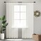 XTMYI 80 Inches Long Sheer Curtains for Living Room 2 Panels SetFit for 78 in Boho Bedroom Closet DoorCream Ivory Off White