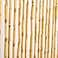 FlavorThings 36inch x 79inch Natural Wood and Bamboo Beaded Curtain Room Divider Plain DesignBamboo and Wooden Doorway BeadsBoho Bohemian Curtain 38 Strands Nature