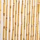 FlavorThings 36inch x 79inch Natural Wood and Bamboo Beaded Curtain Room Divider Plain DesignBamboo and Wooden Doorway BeadsBoho Bohemian Curtain 38 Strands Nature