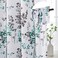 H.VERSAILTEX HVERSAILTEX Floral Curtains 63 Inches Long Printed Pattern Room Darkening Curtains for Bedroom Rod Pocket Window Treatment Curtains 2 Panels Classical Floral Grey and Turquoise