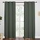 NICETOWN Window Treatment Thermal Insulated Solid Grommet Blackout CurtainsDrapes for Bedroom Dark Mallard Set of 2 Panels 42 by 84 Inch