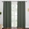 NICETOWN Window Treatment Thermal Insulated Solid Grommet Blackout CurtainsDrapes for Bedroom Dark Mallard Set of 2 Panels 42 by 84 Inch