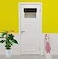 E-HAO EHAO French Small Front Door Window Curtain 26 w x 20 L Washable Door Curtain with Adhesive Hook and Loop Fastener Strip Black
