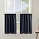 PANELSBURG Bunk Bed Curtains for BottomNavy Blue Blackout Short Kids Curtains for Boys Bedroom36 Inch Length