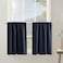 PANELSBURG Bunk Bed Curtains for BottomNavy Blue Blackout Short Kids Curtains for Boys Bedroom36 Inch Length