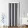 ChrisDowa Blackout Door Curtains for Doorway Privacy Grommet Closet Curtains for bedroom closet door Thermal Insulated Temporary Doorway Cover Room Divider Drapes 1 Panel Light Grey 34 x 80 Inch