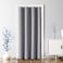 ChrisDowa Blackout Door Curtains for Doorway Privacy Grommet Closet Curtains for bedroom closet door Thermal Insulated Temporary Doorway Cover Room Divider Drapes 1 Panel Light Grey 34 x 80 Inch