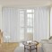 MUMFAS Pure White Pinch Pleat Curtain 52 W x 96 L Solid Thermal Insulated 50 Blackout Patio Door Curtain Panel Drape for Traverse Rod and Track with Tieback One Panel