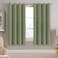 H.VERSAILTEX HVERSAILTEX Blackout Curtain for Living Room Thermal Insulated Window Treatment Curtain Extra Long 63 inch Length Energy Saving Solid Grommet Top Blackout Drape One Panel Sage 52 W x 63 L