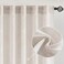 MIULEE White Linen Curtains 84 Inch Length for Bedroom Living Room Soft Thick Linen Textured Window Drapes Semi Sheer Light Filtering Rod Pocket Back Tab Burlap Look 2 Panels 37x84 Inches