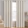 H.VERSAILTEX HVERSAILTEX Light Blocking Curtain for Living Room Thermal Insulated Window Treatment PanelDrape for Dining Room Elegant Soft Curtain for Bedroom Grommet Top One Panel Ivory 52x108 Inches