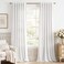 StangH White Velvet Curtains 108 inches Long Luxury Back Tab Privacy Protect Window Drapes for Living Room Sliding DoorPatioLaundry W52 x L108 2 Panels