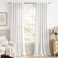 StangH White Velvet Curtains 108 inches Long Luxury Back Tab Privacy Protect Window Drapes for Living Room Sliding DoorPatioLaundry W52 x L108 2 Panels