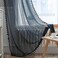Sutuo Home Black Boho Curtain 84 Inches Length Sheer Crochet Lace Handmade Tassels Knitted Window Treatment Vintage Rustic Bohemian Farmhouse Drape for Bedroom Rod Pocket 1 Panel 59 W x 84 L
