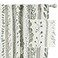 MEETSKY Sage Green Curtains 84 Inches Long 2 Panels Boho Curtains for Living Room Light Filtering Patterned Drapes for Bedroom Linen Style Back Tab Leaf Print Window Treatment 50 Wide Each Panel