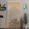 Atsweetlife Lace Door String Curtain for DoorwaysBohemian Curtains Window Wall Closet Bedroom Kitchen Hippie Hanging Panels Boho Room Divider