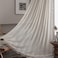 Sutuo Home Boho Curtains for Bedroom Nursery 90 Inch Length Bohemian Geometric Crochet Sheer Lace Handmade Tassels Window Treatment Vintage Rustic Drape Rod Pocket 1 Panel 59 W x 90 L Beige Wave