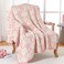 Buryeah Pink Bow Blanket Soft Microfiber Double Sided Bow Throw Blanket 50x 60 Coquette Aesthetic Plush Bedding Stuff Sofa Chair Dormitory Preppy Room Decor for Women Wedding Bridesmaid Gifts Mom