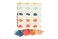 Creative Co-Op Creative CoOp Soft Woven Cotton Throw with Tufted Dots and Tassels Multicolor