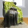 HommomH 60x80 Monkey Blanket Funny Animal Selfie Blankets Soft Warm Plush Fleece Throw for Couch Sofa Bed