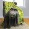 HommomH 60x80 Monkey Blanket Funny Animal Selfie Blankets Soft Warm Plush Fleece Throw for Couch Sofa Bed