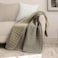 Levtex Home Mills Waffle Throw Taupe Cotton Waffle Throw Size 50 x 60in