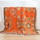 STASOPTK Summer Throw Blanket for Couch Bed Chair100 Cotton 4Layer Gauze Soft Lightweight Blanket Rustic Muslin Quilt Orange Floral Farmhouse Decor Bed All Season Blankets6080