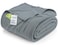 Utopia Bedding Knit Blanket King Size 90x102 Inches Grey Soft Lightweight Jersey Breathable Sweatshirt Blanket for BedCouch Sofa
