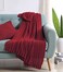 VCNY Home Cable Knit Super Soft Microfiber Throw Blanket