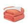 Walensee Sherpa Fleece Blanket Twin Size 60x80 Coral Plush Throw Fuzzy Super Soft Reversible Microfiber Flannel Blankets for Couch Bed Sofa Ultra Luxurious Warm and Cozy for All Seasons