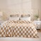 YIRUIO Checkered Knit Throw Blanket Ultra Soft Microfiber ReversibleFluffy Fuzzy Cozy Throw for BedSofa Couch Home Decor