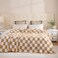 YIRUIO Checkered Knit Throw Blanket Ultra Soft Microfiber ReversibleFluffy Fuzzy Cozy Throw for BedSofa Couch Home Decor