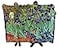 Pure Country Weavers Irises Blanket by Vincent Van Gogh Fine Art Gift Tapestry Throw Woven from Cotton Made in the USA 72x54