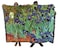 Pure Country Weavers Irises Blanket by Vincent Van Gogh Fine Art Gift Tapestry Throw Woven from Cotton Made in the USA 72x54