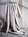 Eikei Luxury Faux Fur Throw Blanket Super Soft Oversized Thick Warm Afghan Reversible to Plush Velvet in Tan Grey Wolf Cream Mink or Blush Chinchilla Machine Washable White Tipped 60Wx70L