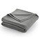 Martex FullQueen Size Fleece Blanket Comfy Supersoft Fleece Blanket Full Size AllSeason Light Weight Throw Blanket Luxuriously Soft Throw Blanket for Couch and Sofa Machine Wash Gray