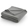 Martex FullQueen Size Fleece Blanket Comfy Supersoft Fleece Blanket Full Size AllSeason Light Weight Throw Blanket Luxuriously Soft Throw Blanket for Couch and Sofa Machine Wash Gray