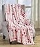 FAITH, HOPE, FAITH HOPE LOVE HOME DCOR Hearts Throw Blanket Ultra Soft Microplush 50x60 Cozy Love Theme Gift for Couch Bed Travel Washable Be Mine