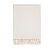 Sferra Celine Herringbone 100 Cotton Throw Blanket Tin