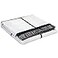 Tatuo 60 x 40 Inch Sublimation Blanket Personalized Throw Blanket with 20 Printable Panels Baby Printed Flannel Fleece with Tassels for Heat Press Home Sofa Bedroom