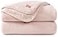 UGG Whitecap Fleece Throw Blanket Soft Plush Throw for Bed or Chair Luxury Bedroom Decor Cozy Blankets Machine Washable Spring Decor 50inch x 70inch Pink Quartz
