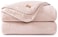 UGG Whitecap Fleece Throw Blanket Soft Plush Throw for Bed or Chair Luxury Bedroom Decor Cozy Blankets Machine Washable Spring Decor 50inch x 70inch Pink Quartz