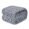 MACEVIA Flannel Fleece Cheetah Print Blanket Leopard Throw Blanket for Women Soft Animal Print Blankets Cozy Comfy for Bed Sofa Couch 260GSM Suitable for All Seasons Navy Leopard50x60inches