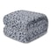 MACEVIA Flannel Fleece Cheetah Print Blanket Leopard Throw Blanket for Women Soft Animal Print Blankets Cozy Comfy for Bed Sofa Couch 260GSM Suitable for All Seasons Navy Leopard50x60inches