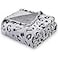 SOCHOW Flannel Fleece Cheetah Print Throw Blanket for Women Lightweight Super Soft Cozy Plush Blanket 50 x 60 Inches Black Leopard