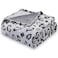 SOCHOW Flannel Fleece Cheetah Print Throw Blanket for Women Lightweight Super Soft Cozy Plush Blanket 50 x 60 Inches Black Leopard