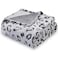 SOCHOW Flannel Fleece Cheetah Print Throw Blanket for Women Lightweight Super Soft Cozy Plush Blanket 50 x 60 Inches Black Leopard