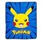Northwest NORTHWEST Pokemon Silk Touch Throw Blanket 46 x 60 Burst Pika
